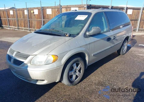 2005 Dodge Grand Caravan Se from USA, damaged, VIN 1D4GP24R85B288542